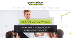 Desktop Screenshot of greenschool.pl